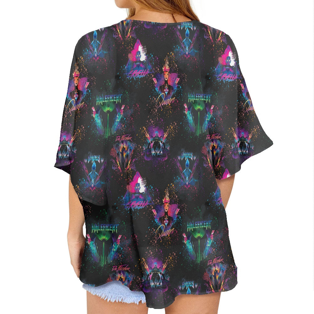 Evil Rocks Women's cardigan chiffon shirt