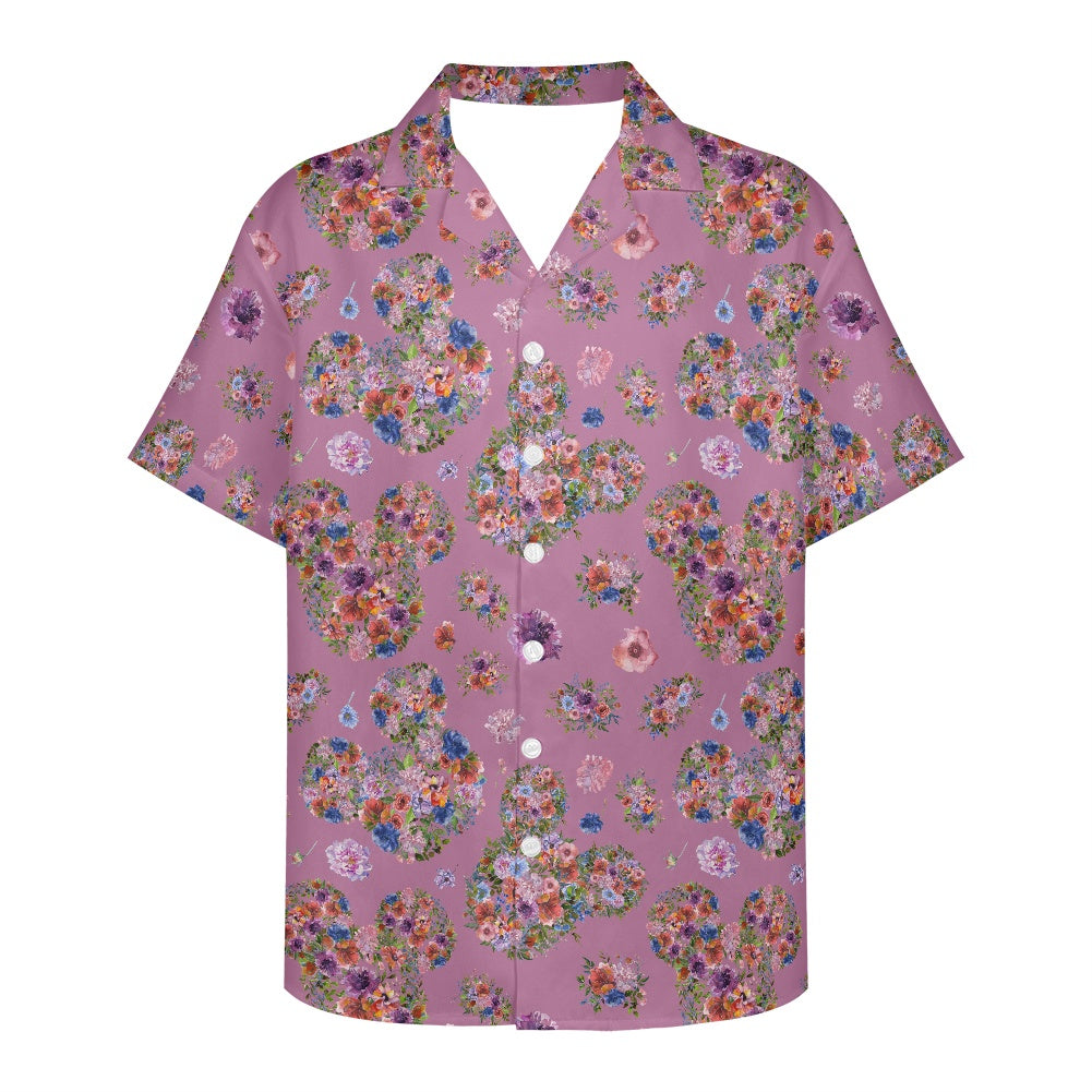 Floral Mouse Hawaiian shirt