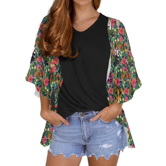 Tropical Male Villains Women's cardigan chiffon shirt