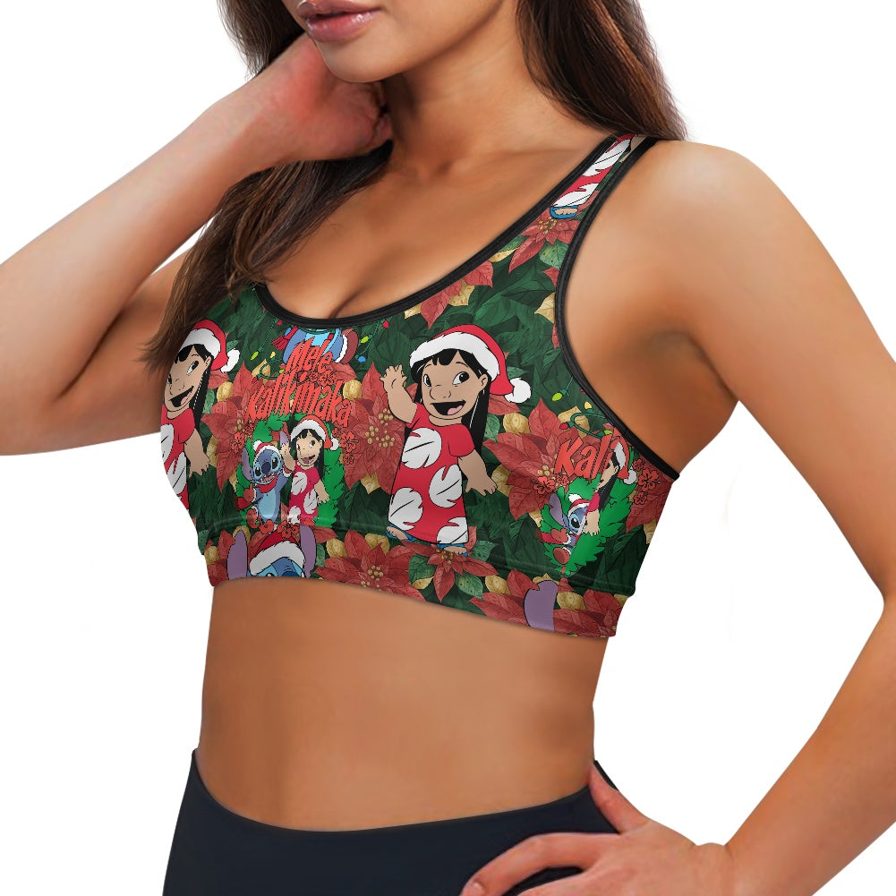 Hawaiian Christmas Women's Sports Vest