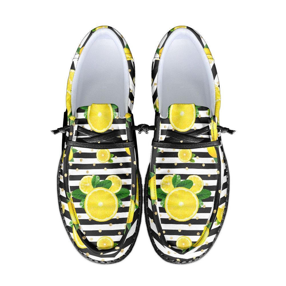 Lemon Squeezie dude shoes