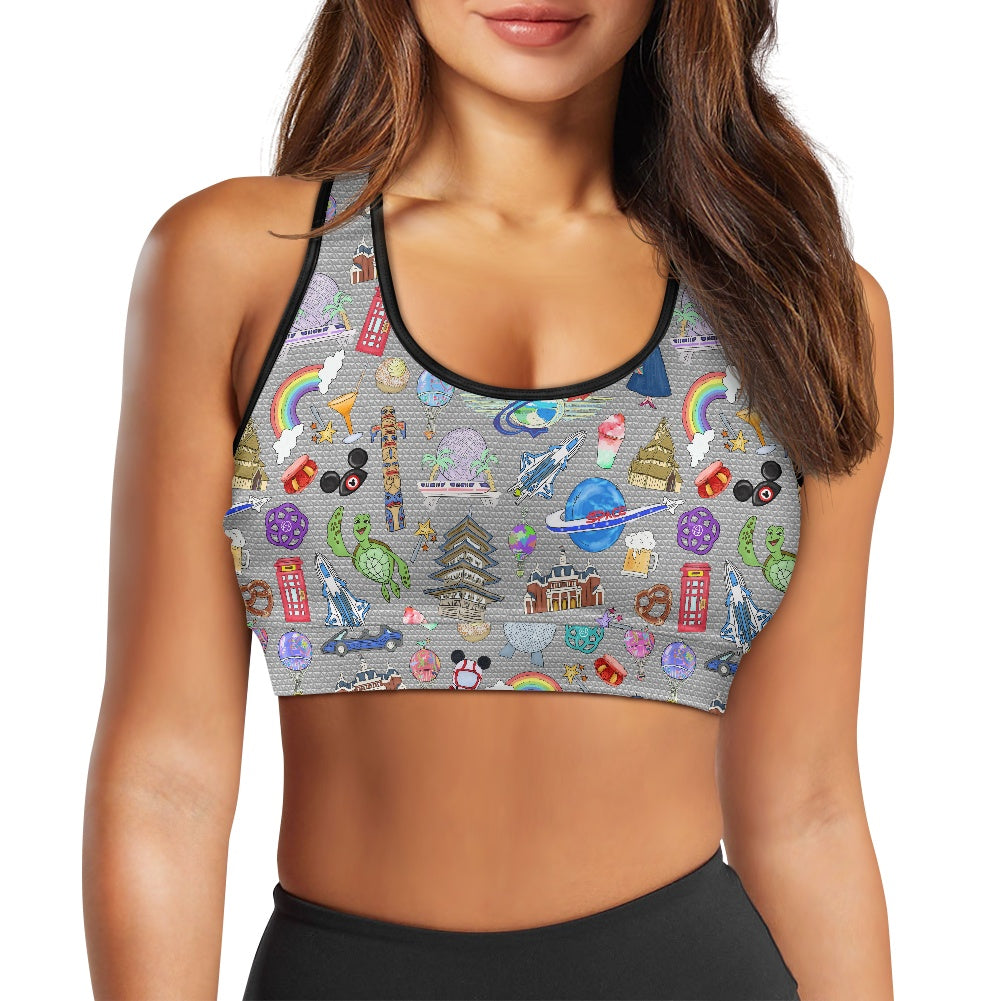 World Showcase Women's Sports Vest