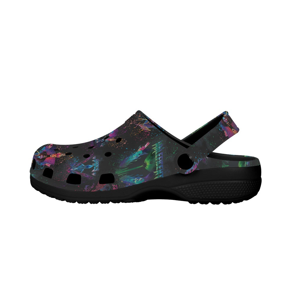 Evil Rocks Adult Crocs Black Sole