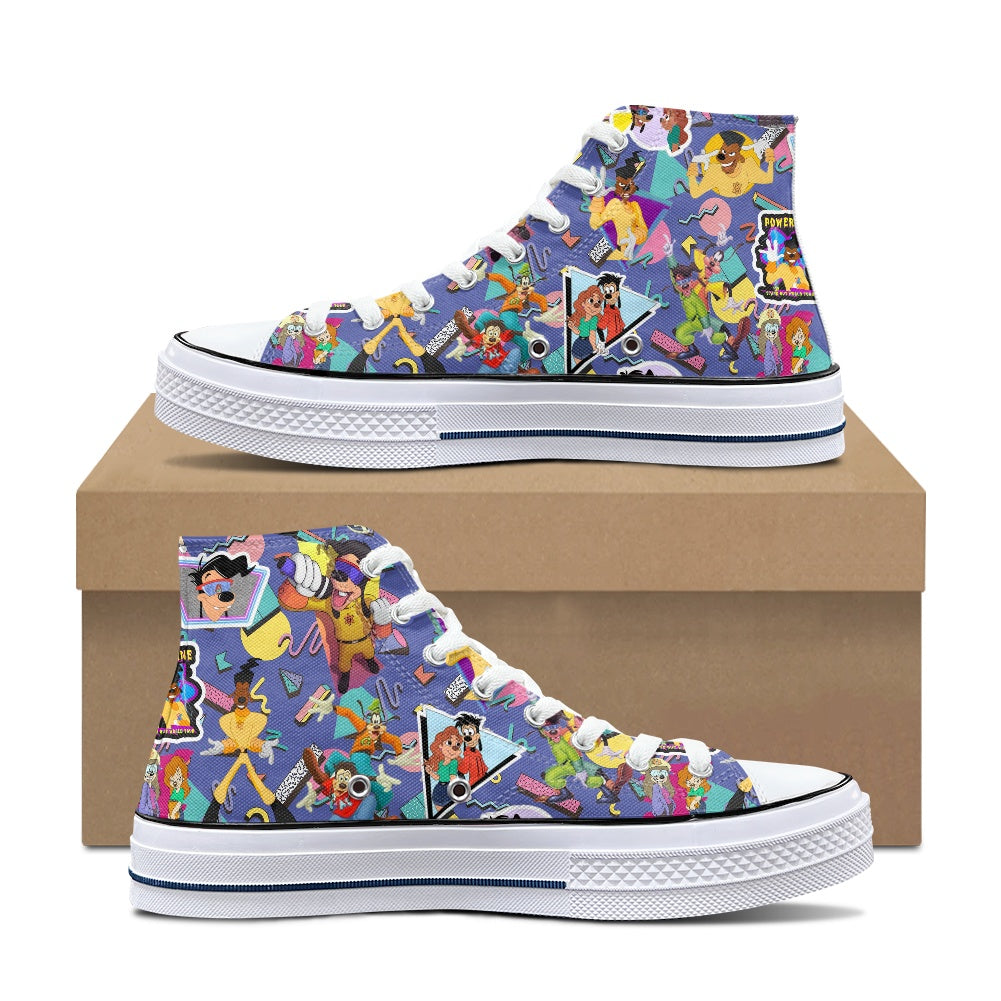 Powerline High Top Canvas Shoes