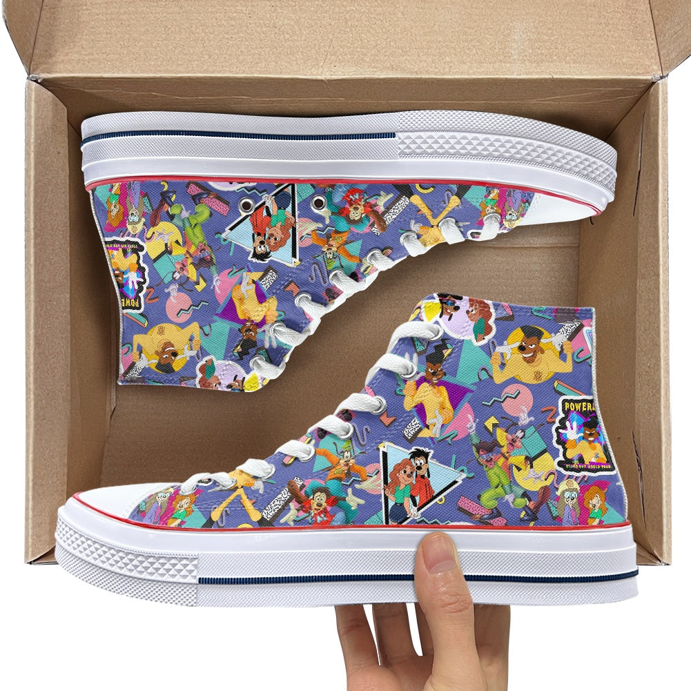 Powerline High Top Canvas Shoes