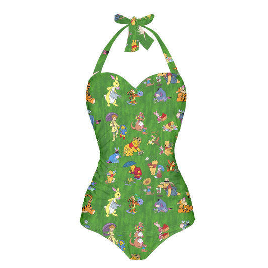 Spring Winnie Strappy one piece