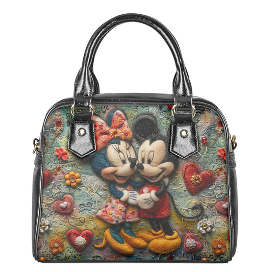 Mouse Couple Bowler Bag