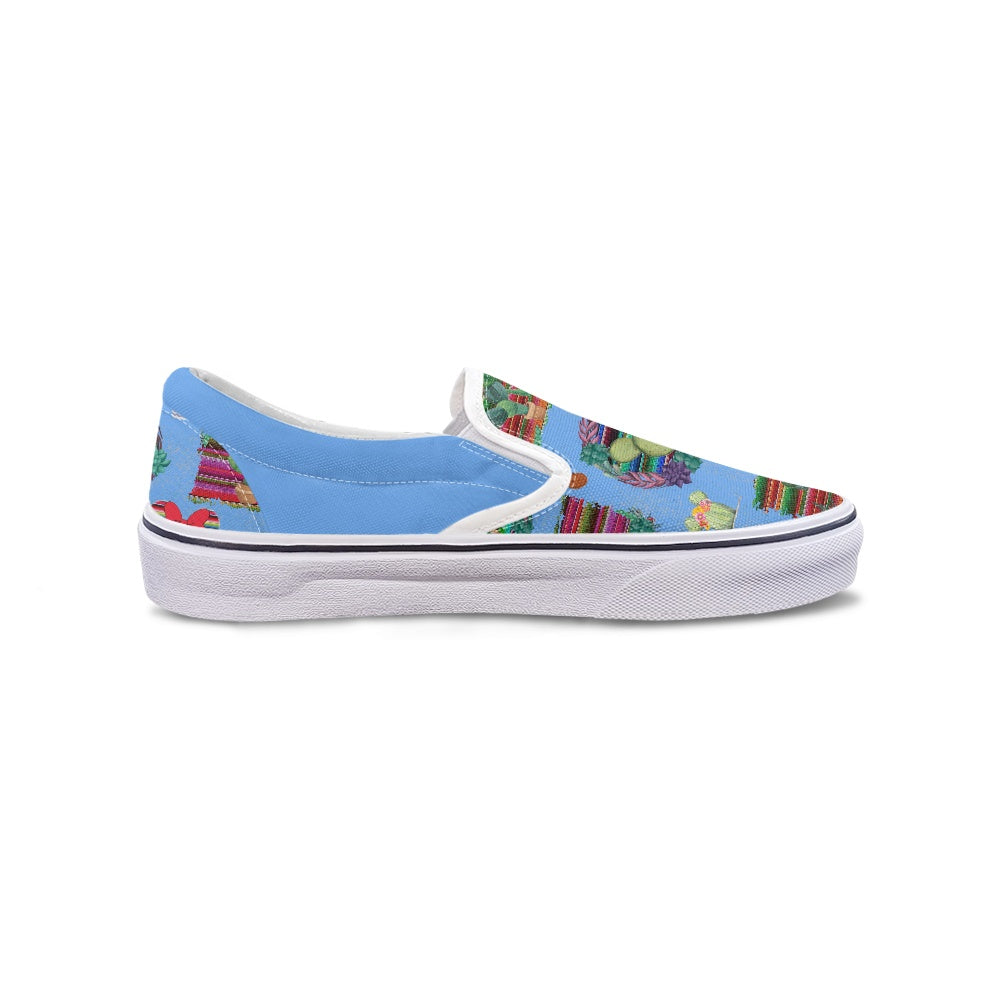 Mouse Cactus Pedal canvas shoes for Adult