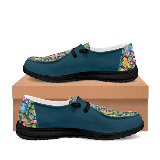 Hawaiian Alien Men's Lace Up Loafers