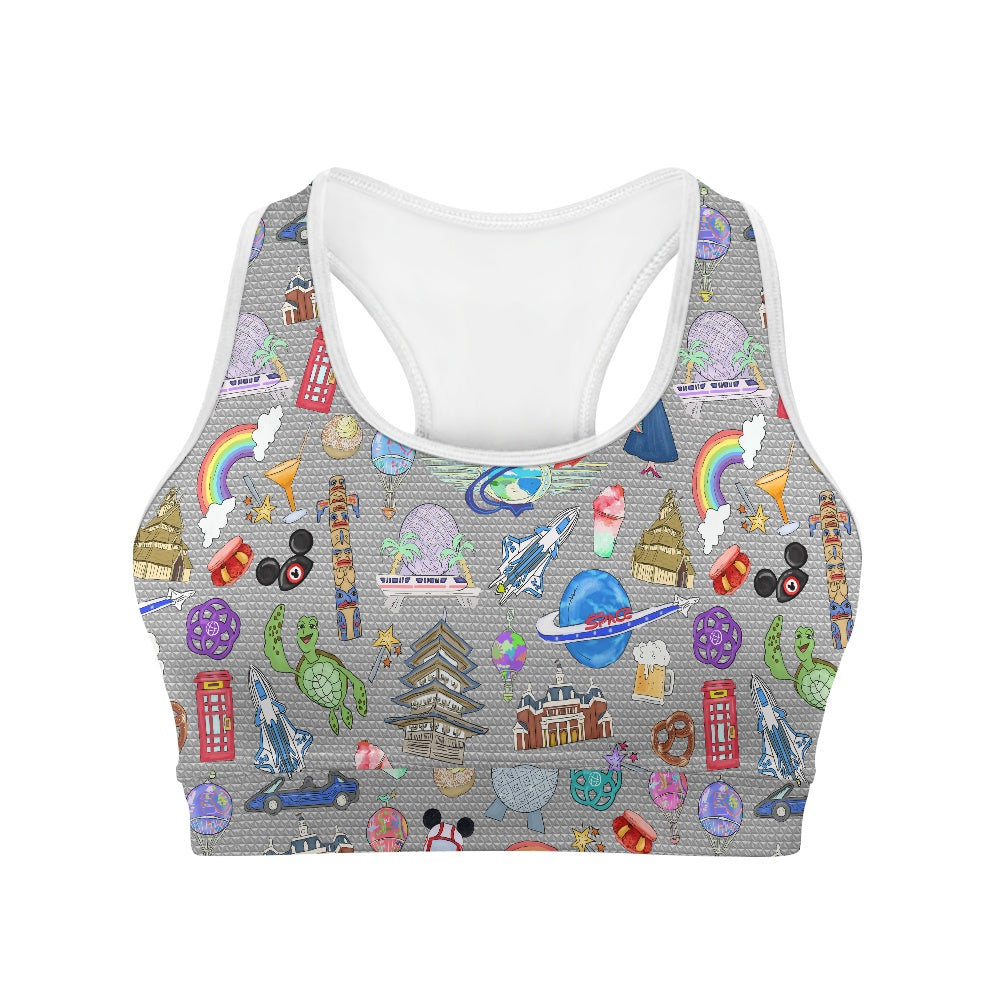 World Showcase Women's Sports Vest