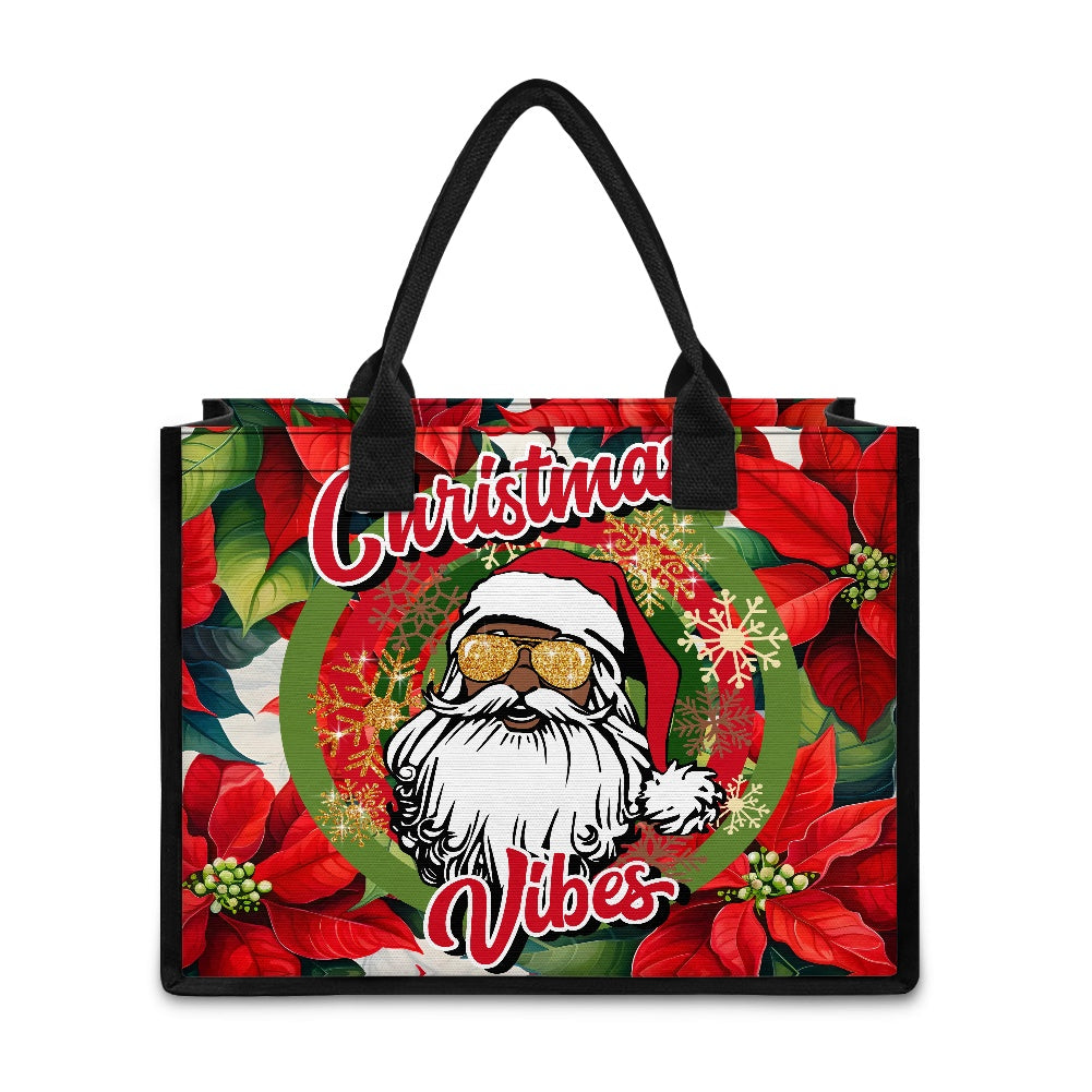 Christmas Vibes Tote bag(Double-sided Print )