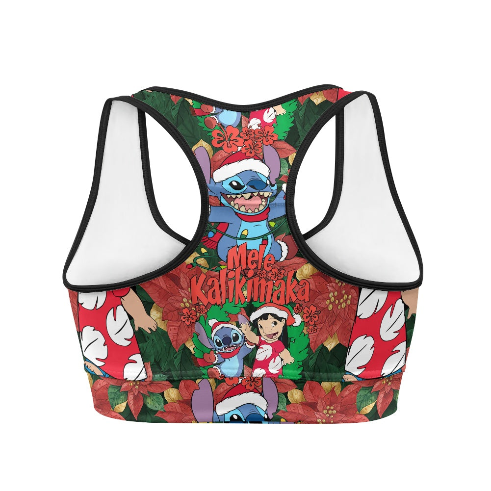 Hawaiian Christmas Women's Sports Vest