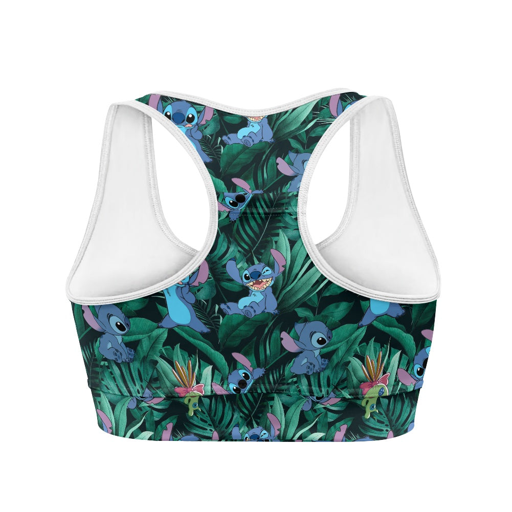 Tropical Alien Women's Sports Vest