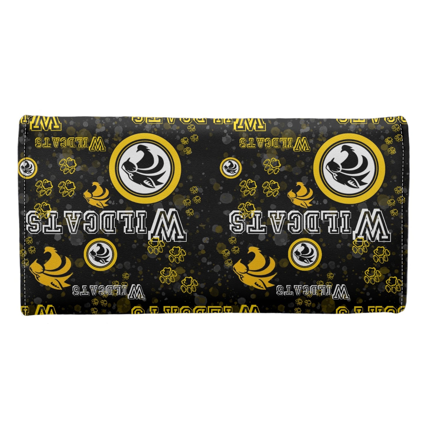 Wildcats Long Folding Wallet