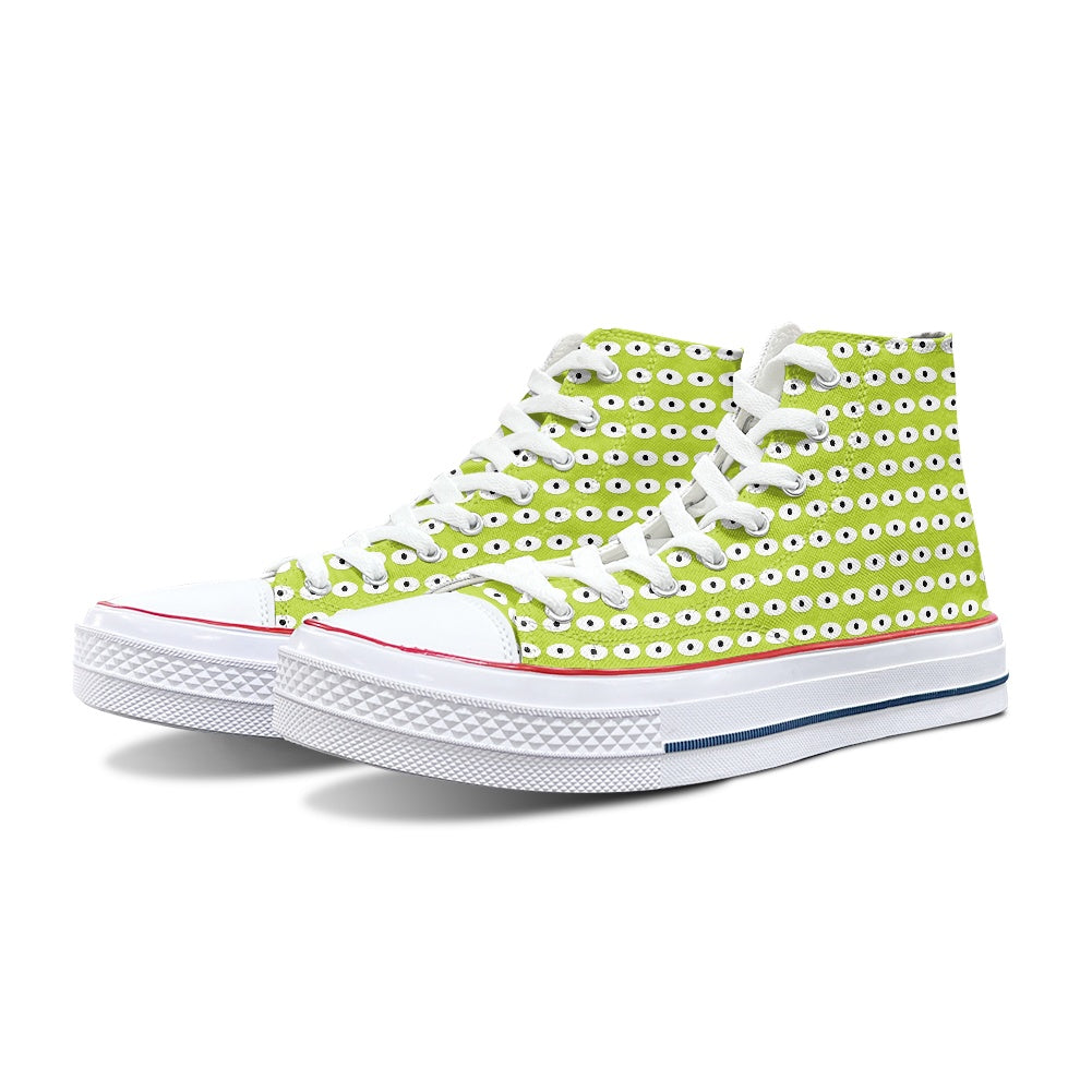 Toy Box- Alien High Top Canvas Shoes