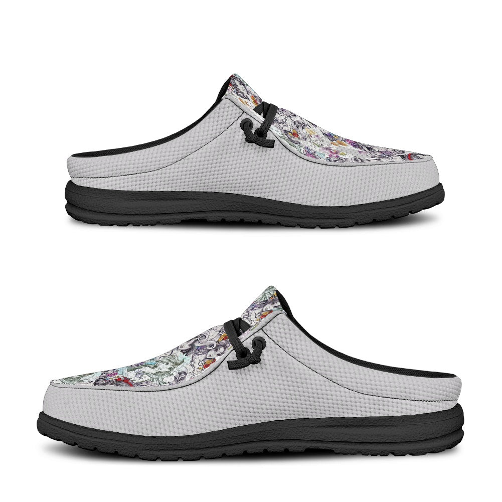 Princess Floral MESH DUDE SHOES