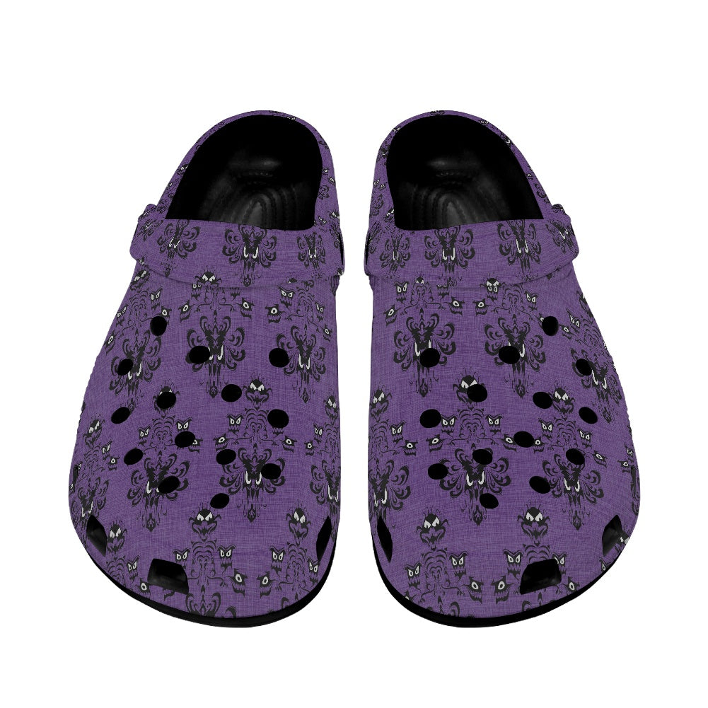 HM Wallpaper Adult Crocs Black Sole