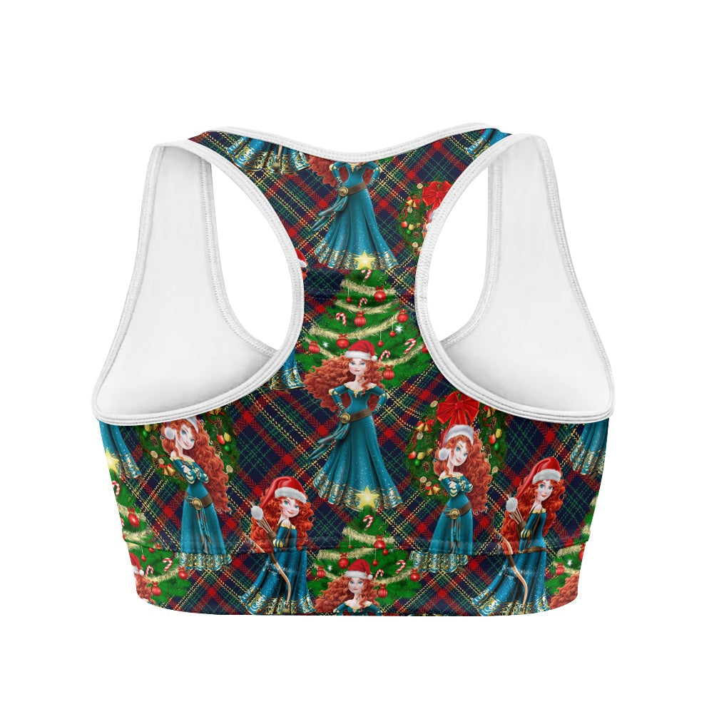 Scottish Christmas Women's Sports Vest