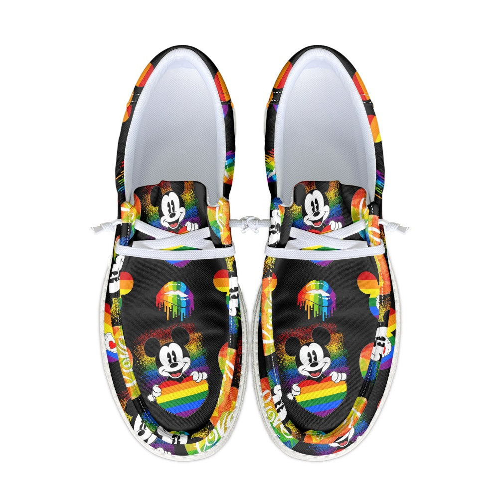 Mouse Pride dude shoes