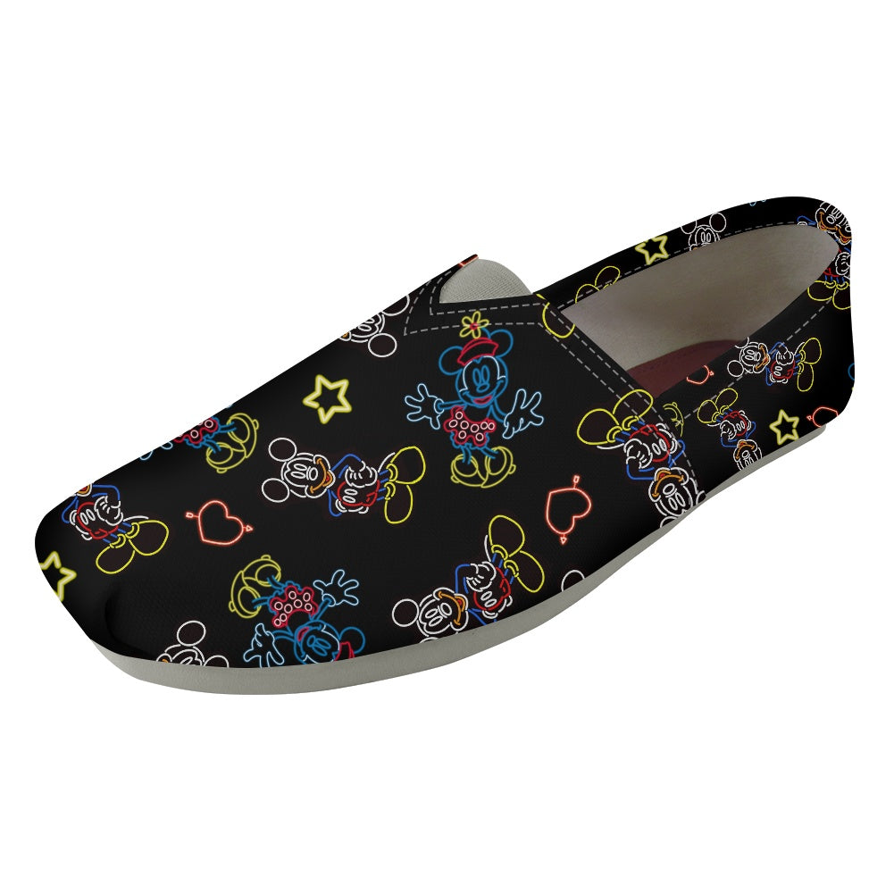 Neon Mouse Slip On Toms