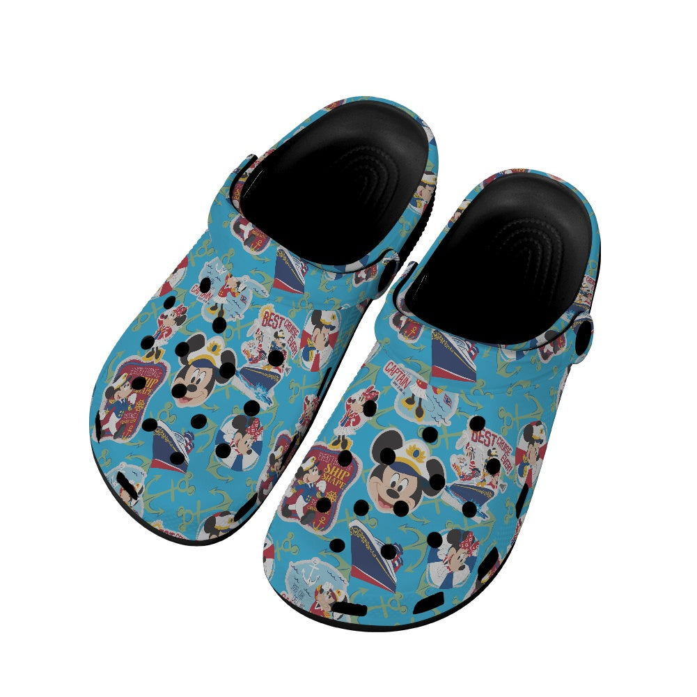 Cruise Mouse Crocs Black Sole