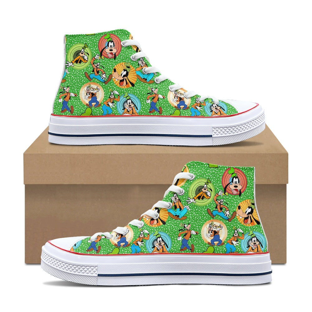 Gawrsh! High Top Canvas Shoes
