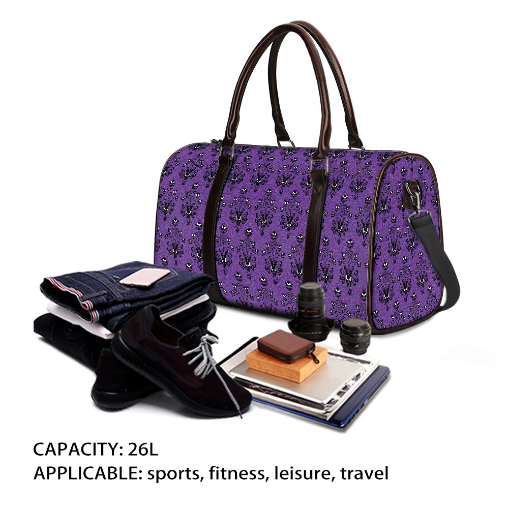 HM Wallpaper Texture Travel Handbag