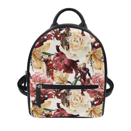 Floral Iron Small Backpack