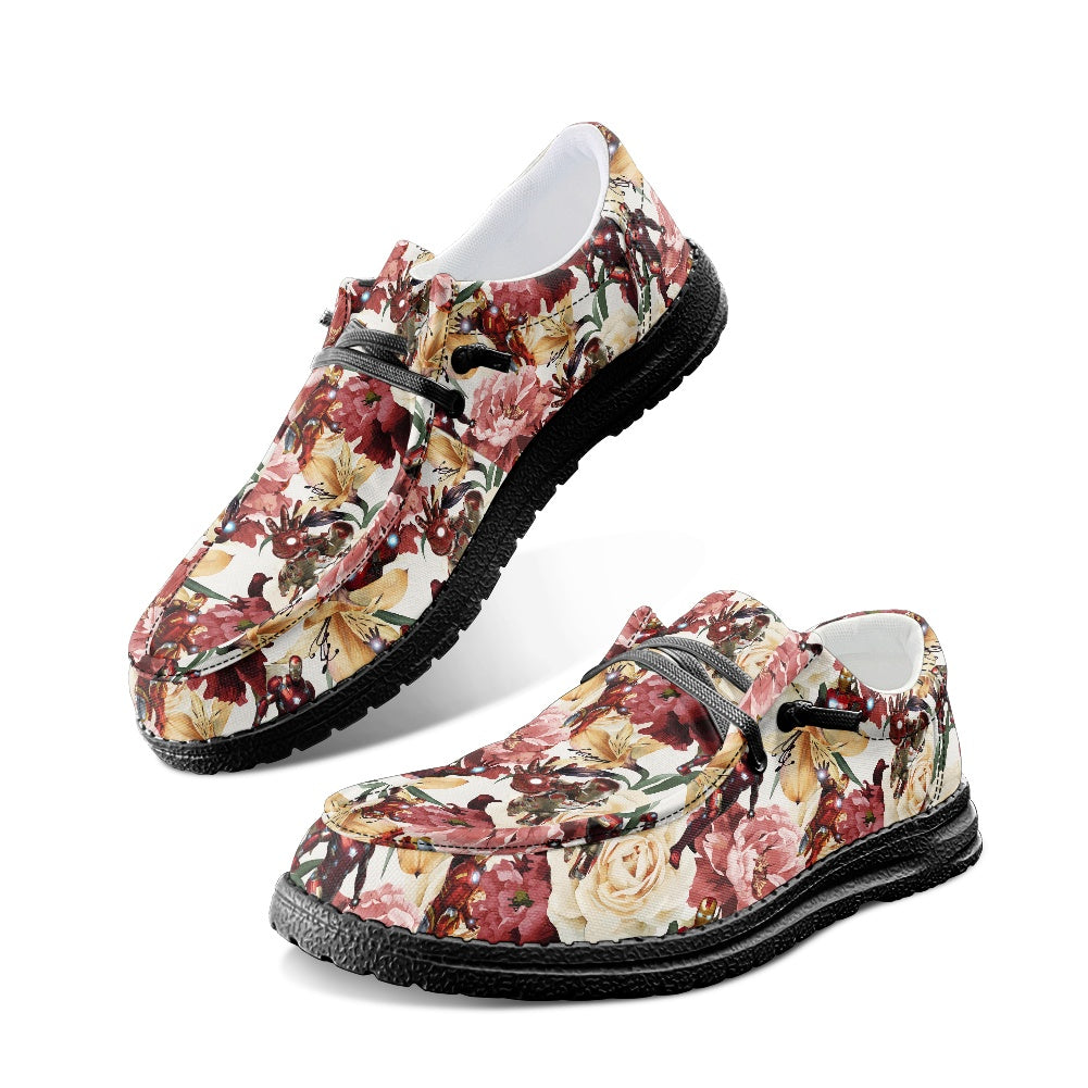 Floral Iron dude shoes