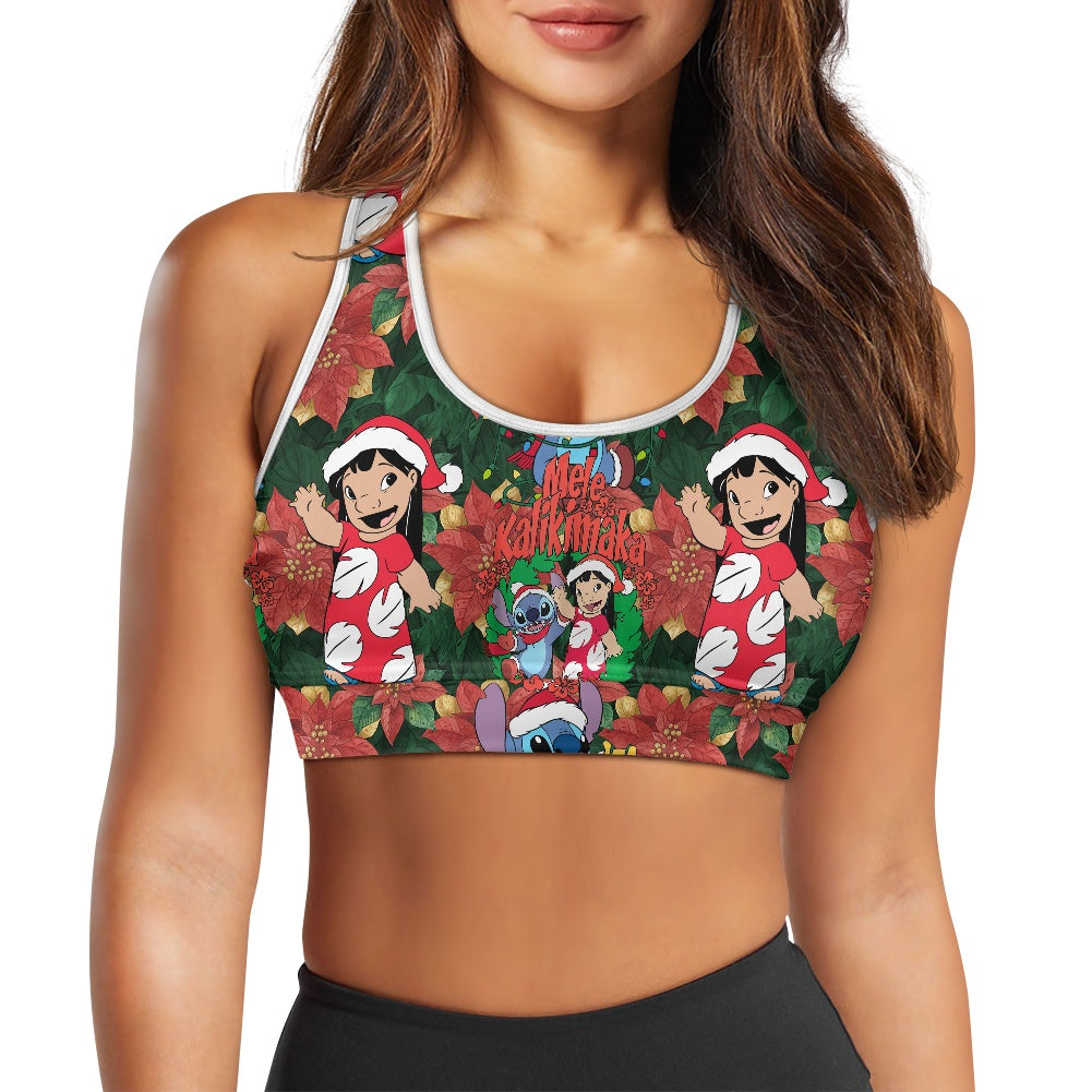 Hawaiian Christmas Women's Sports Vest