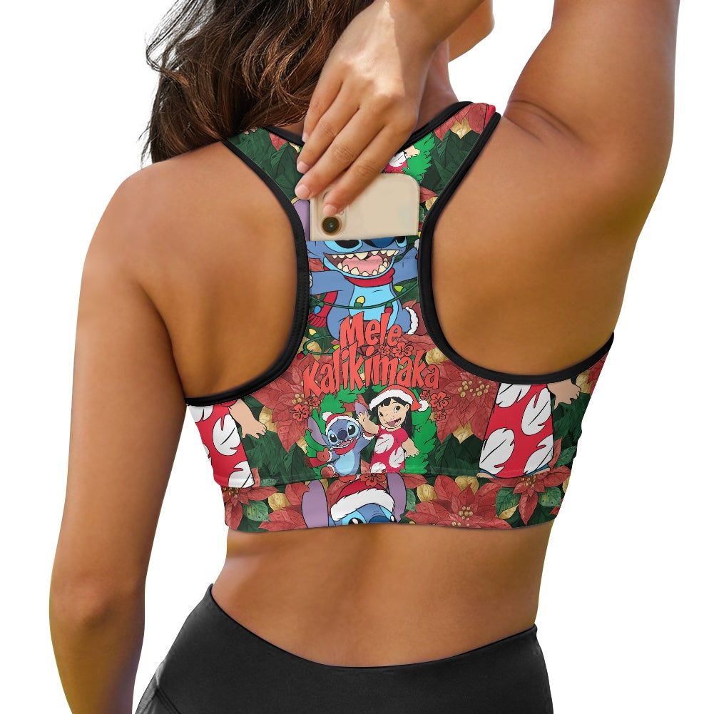 Hawaiian Christmas Women's Sports Vest