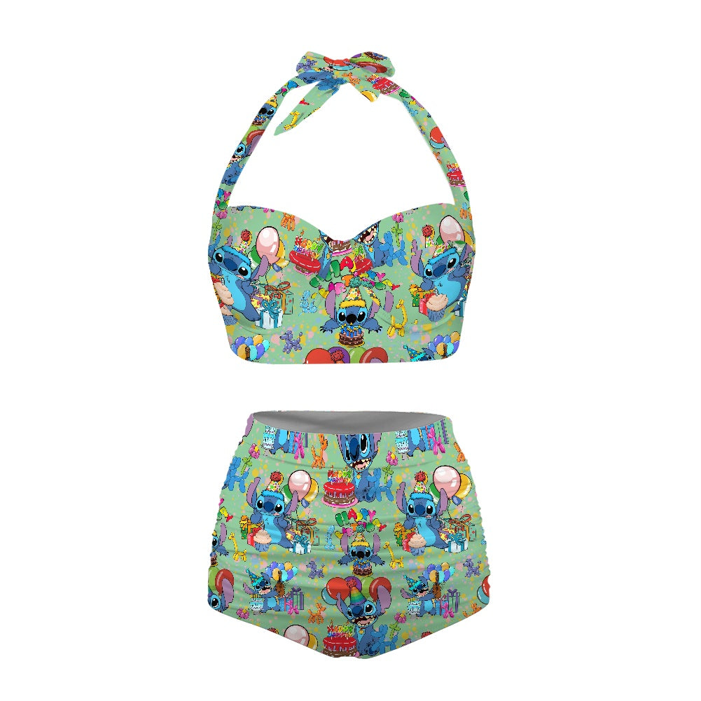 Birthday Alien Two-piece Swimsuit