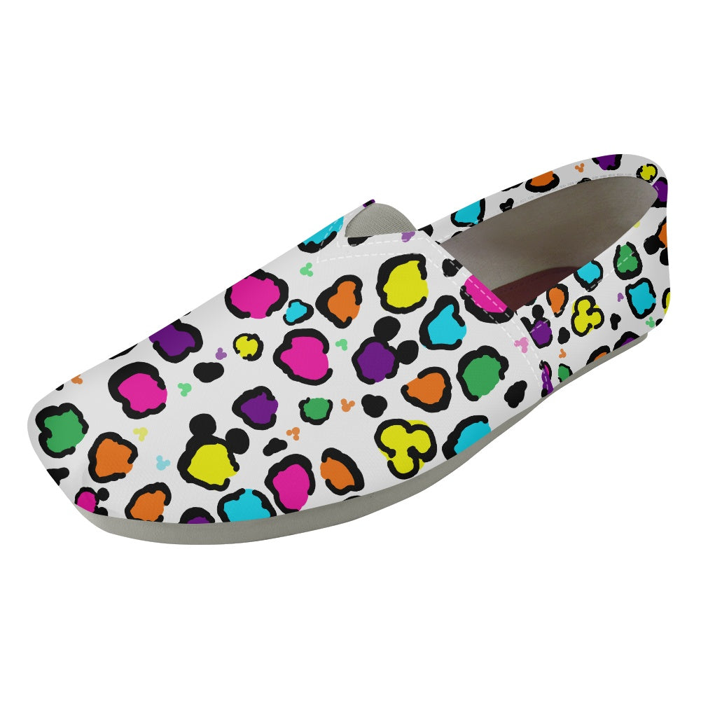 Neon Spots Slip On Toms