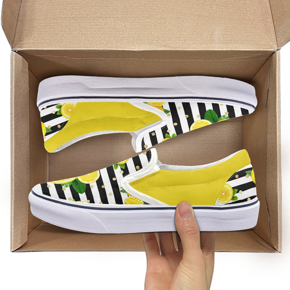 Lemon Squeezie Pedal canvas shoes for Adult