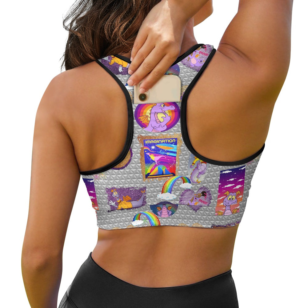 Purple Dragon Women's Sports Vest