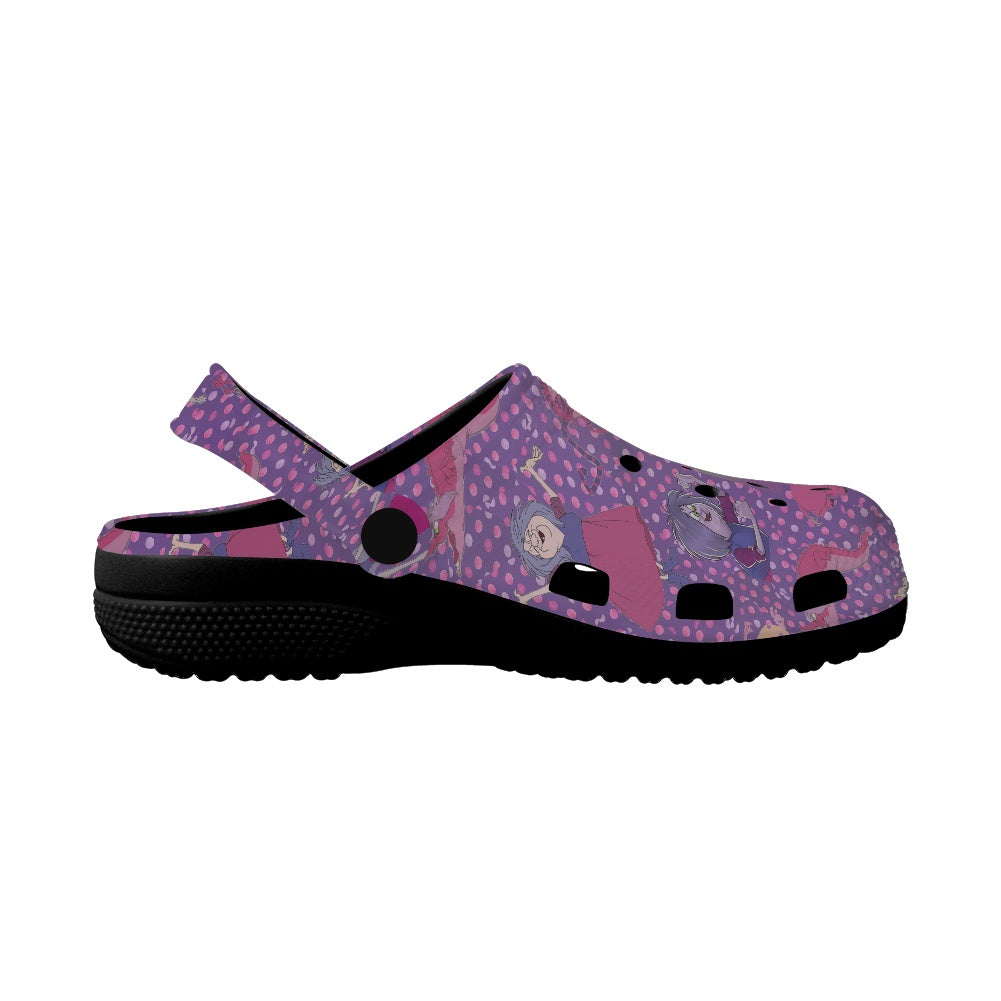 Mad Madam Adult Crocs Black Sole