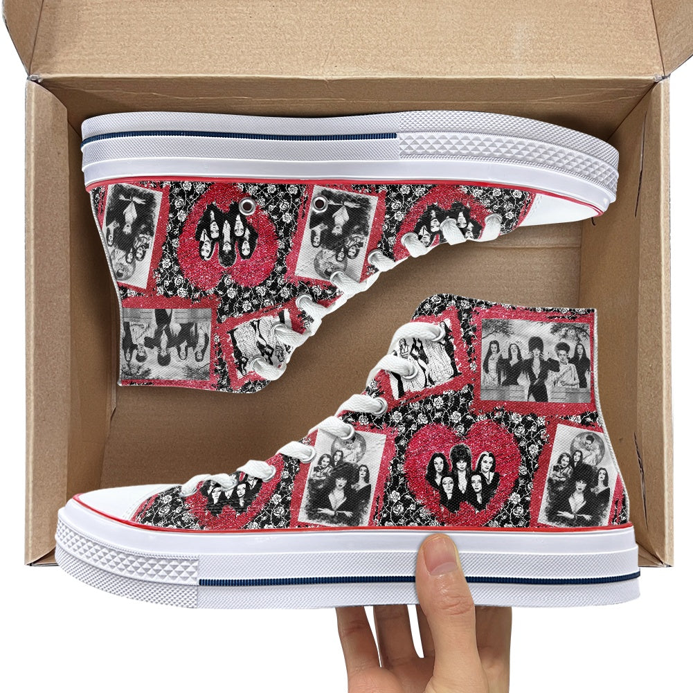 Scream Queens High Top Canvas Shoes