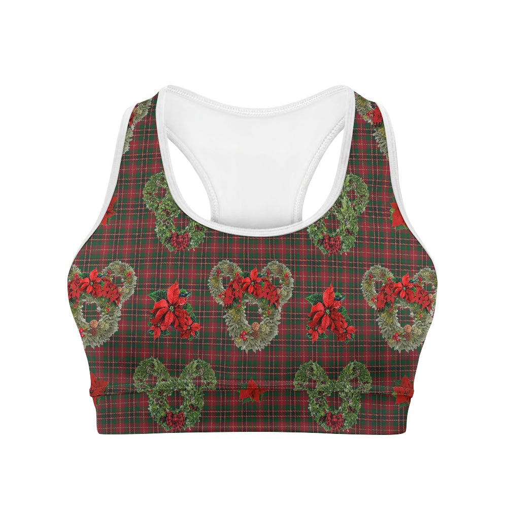 Christmas Wreaths Women's Sports Vest