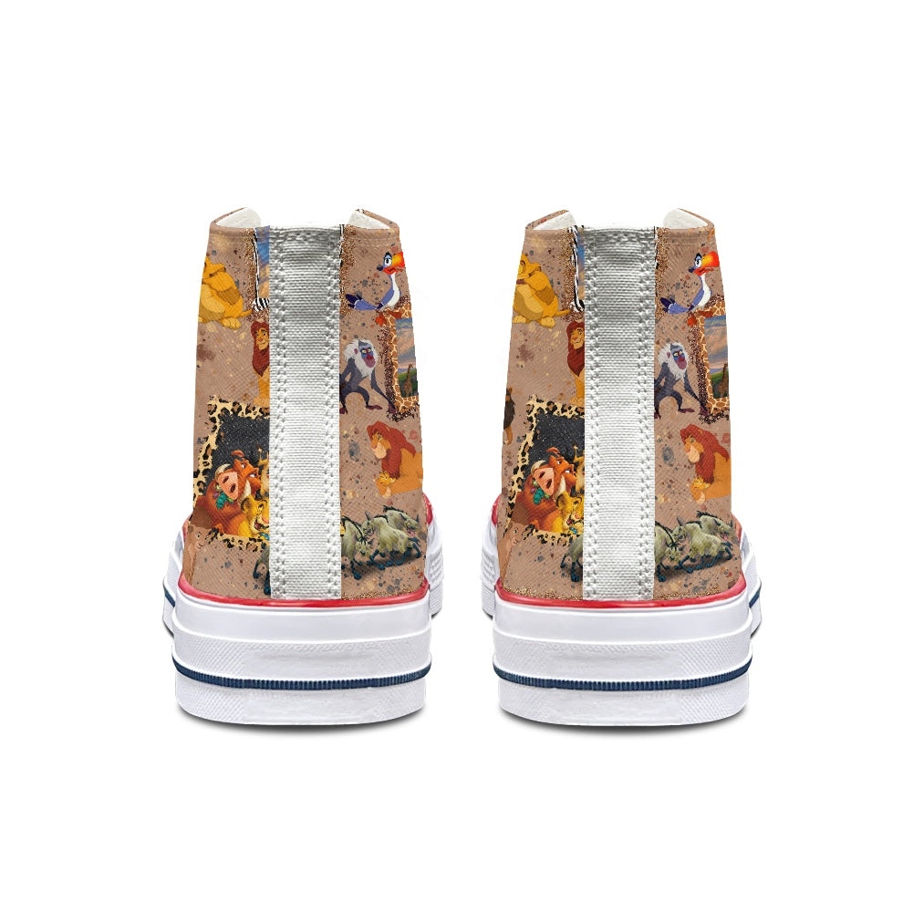 Pride Rock High Top Canvas Shoes