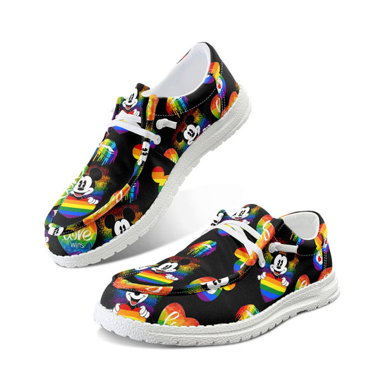 Mouse Pride dude shoes