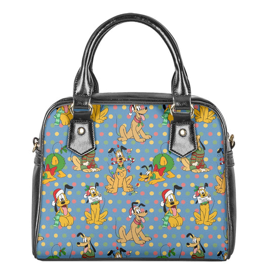 Christmas Pup Bowler Bag