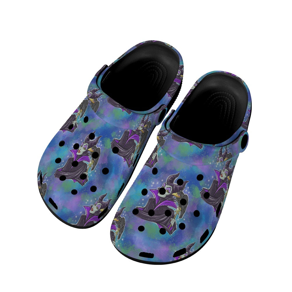 Evil Fairy Adult Crocs Black Sole