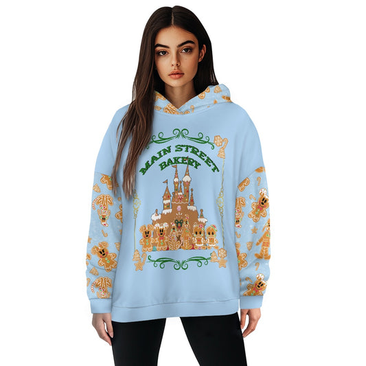 Gingerbread Cookie Pals Women's loose pullover sweatshirt