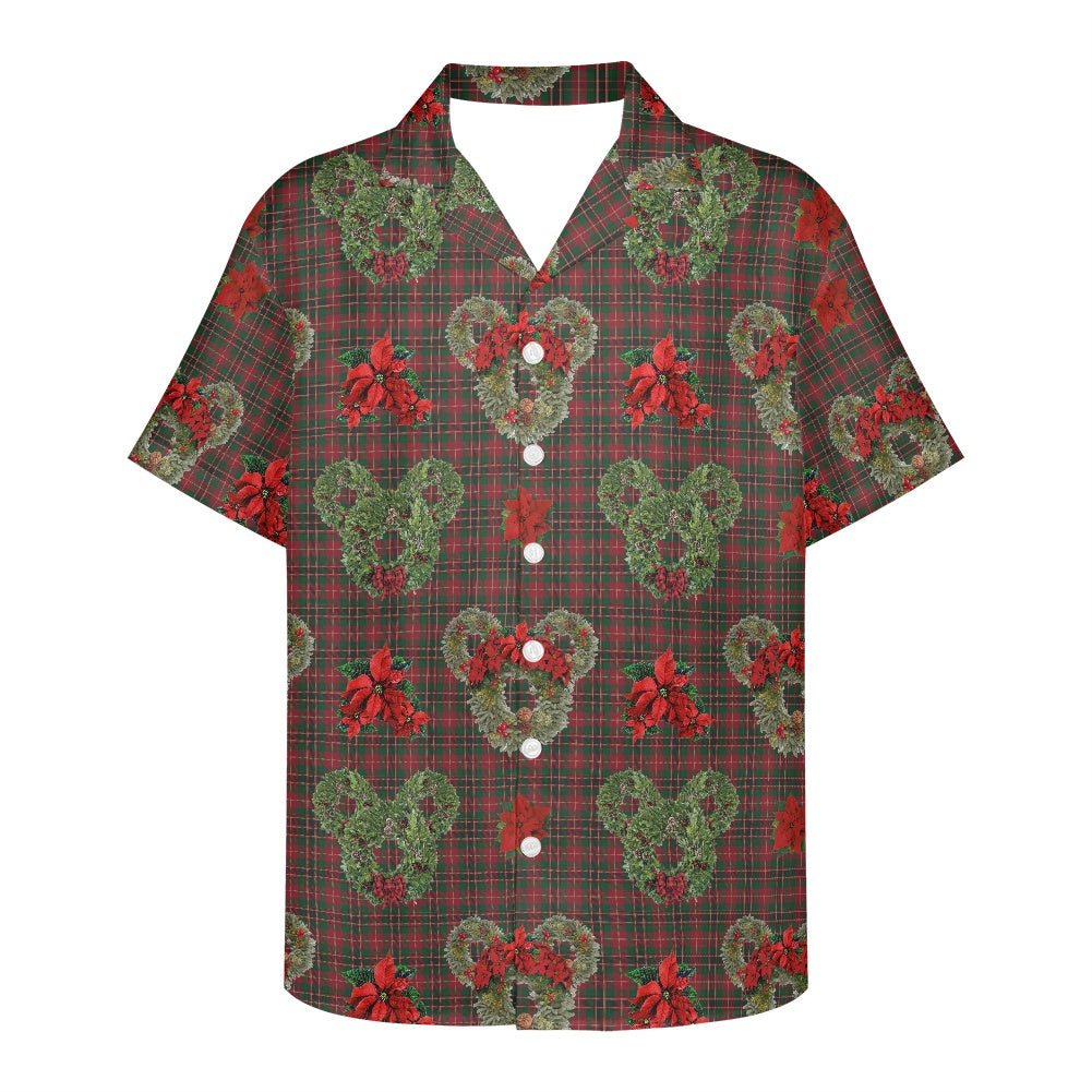 Christmas Wreaths Hawaiian shirt