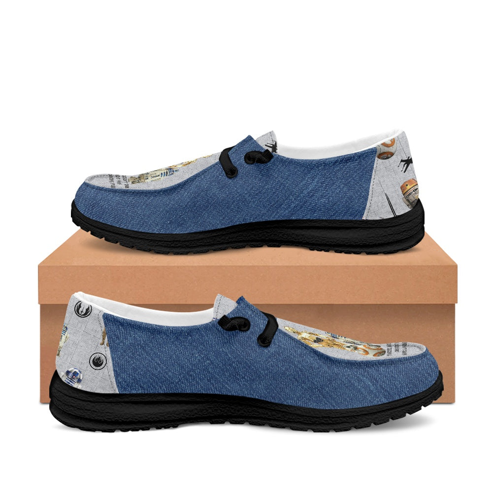 Droids Men's Lace Up Loafers