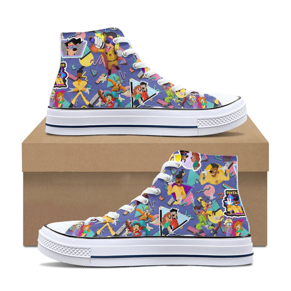 Powerline High Top Canvas Shoes