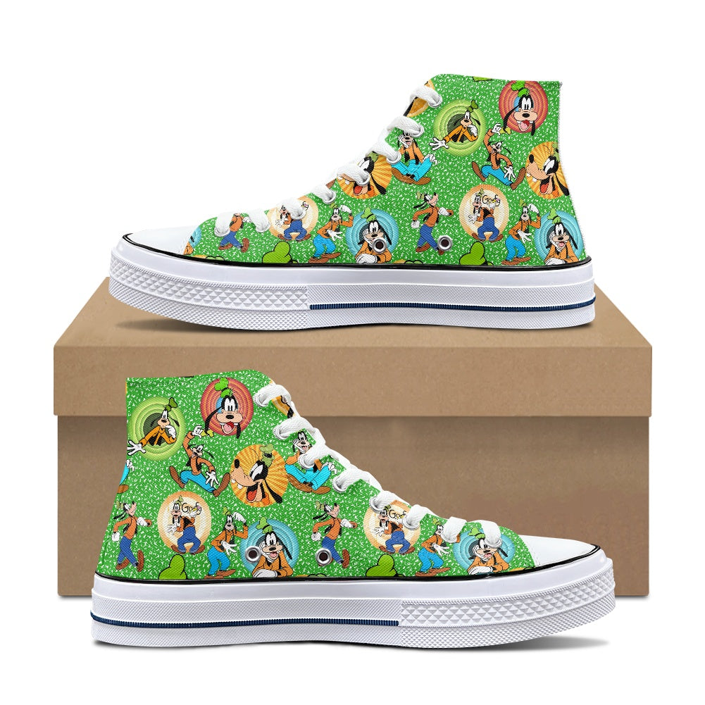 Gawrsh! High Top Canvas Shoes