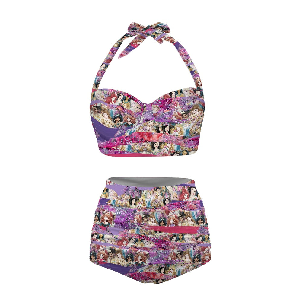 Princess Brush Two-piece Swimsuit