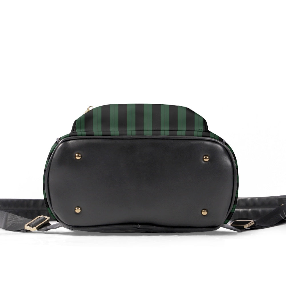 HM Wallpaper Stripe Casual Backpack for women