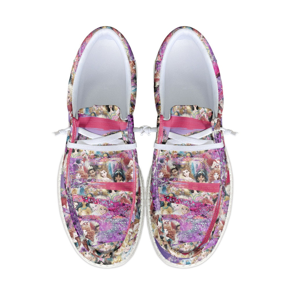 Princess Brush dude shoes